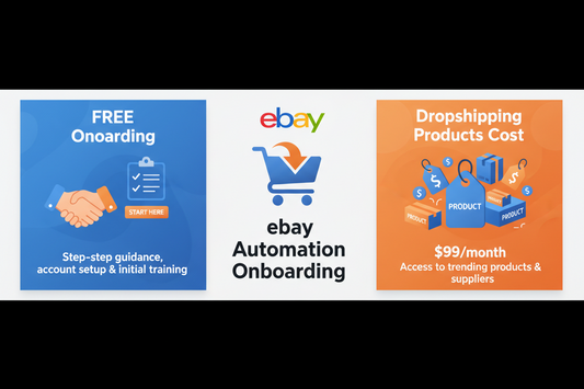 eBay automation onboarding free + dropshipping products cost